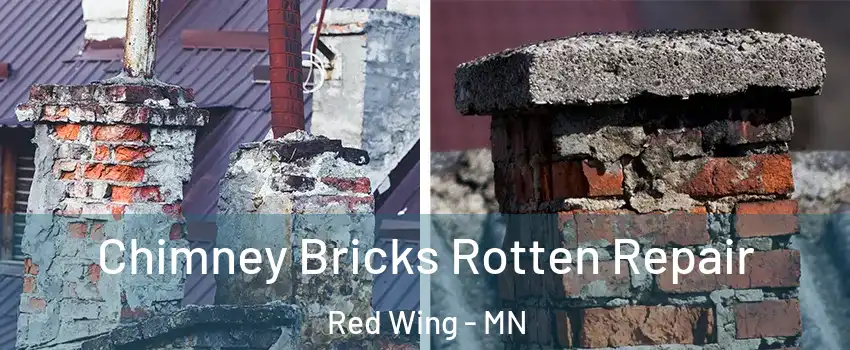 Chimney Bricks Rotten Repair Red Wing - MN